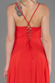 Koralle Abendkleid Lang ABU1305
