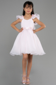 Abendkleid für Kinder Lang Puder ABU3722