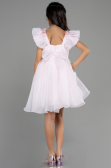 Abendkleid für Kinder Lang Puder ABU3722