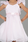 Abendkleid für Kinder Lang Puder ABU3722
