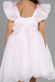Abendkleid für Kinder Lang Puder ABU3722