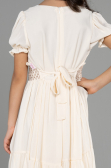 Abendkleid für Kinder Midi Weiß ABK1948