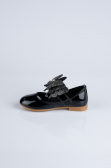 Kinderschuhe Lackleder Schwarz MJ4001