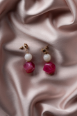 Ohrschmuck Fuchsie UK903