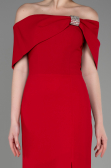 Abendkleid Lang Rot ABU3775
