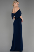 Abendkleid Lang Marineblau ABU3775