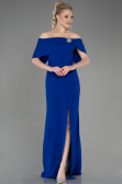 Abendkleid Lang Sächsischblau ABU3775