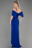 Abendkleid Lang Sächsischblau ABU3775