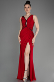Abendkleid im Meerjungfrau-Stil Lang Rot ABU3782