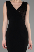 Abendkleid Lang Schwarz ABU1190