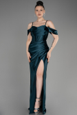 Abendkleid Lang Smaragdgrün ABU3840