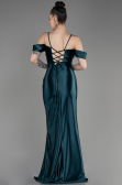 Abendkleid Lang Smaragdgrün ABU3840