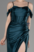 Abendkleid Lang Smaragdgrün ABU3840