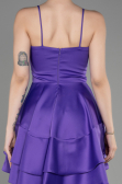 Partykleid Kurz Satin Violette ABK2042