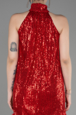 Abendkleid Kurz Rot ABK2049