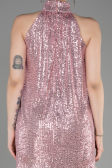 Abendkleid Kurz Puder ABK2049