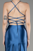 Partykleid Kurz Indigo ABK2078