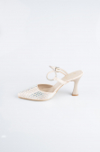 Stiletto Satin Hautfarben MJ5165