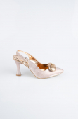 Stiletto Laserschnitt Rosa MJL5164