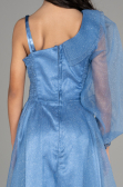Abendkleid für Kinder Lang Indigo ABU2453