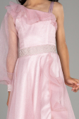Abendkleid für Kinder Lang Puder ABU2453