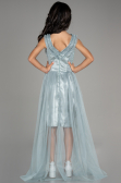 Abendkleid für Kinder Kurz Türkis ABK1713