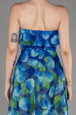 Abendkleid Lang Sächsischblau ABU3975