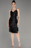 Partykleid Kurz Schwarz ABK2078