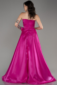 Abendkleid Lang Fuchsie ABU4015