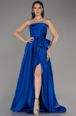 Abendkleid Lang Sächsischblau ABU4015