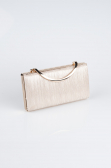 Kästchen-Tasche Laserschnitt Gold V258