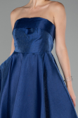 Partykleid Lang Marineblau ABU4049
