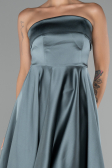 Partykleid Kurz Satin Türkis ABK2111