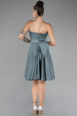 Partykleid Kurz Satin Türkis ABK2111