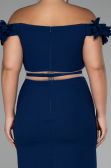 Partykleid Kurz Marineblau ABK2120
