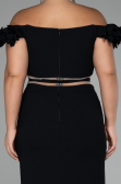 Partykleid Kurz Schwarz ABK2120
