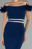 Partykleid Kurz Marineblau ABK2120