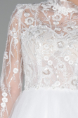 Hochzeitskleider Lang Weiß ABU4107