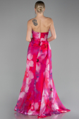 Abendkleid Lang Fuchsie ABU4169