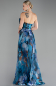 Abendkleid Lang Petrolgrün ABU4169