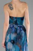 Abendkleid Lang Petrolgrün ABU4169