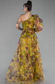 Abendkleid Lang Pistaziengrün ABU4206