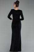 Abendkleid Lang Schwarz ABU3542
