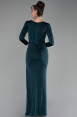 Abendkleid Lang Smaragdgrün ABU3542