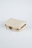Abendtasche Glitzernd Gold KC128