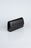 Abendtasche Leder Schwarz KC201