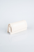 Abendtasche Leder Beige KC409