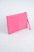 Abendtaschen Leder Fuchsie KC413