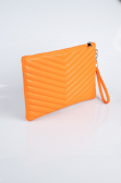 Abendtaschen Leder Orange KC413