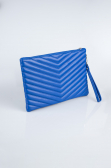 Abendtaschen Leder Sächsischblau KC413